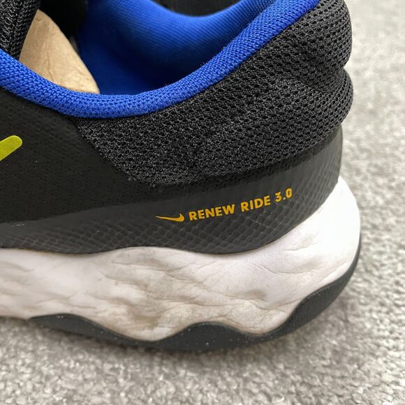 Nike Renew Ride 3.0 Running Sneaker Shoes Mens 13 Black Blue Active DC8185-008 - Picture 16 of 16